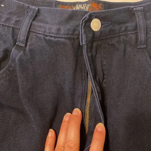 Vintage Denim‎ Skirt Size 13/14 Juniors Jeanjer Jeans by Jordache Classic 80s - Picture 4 of 9